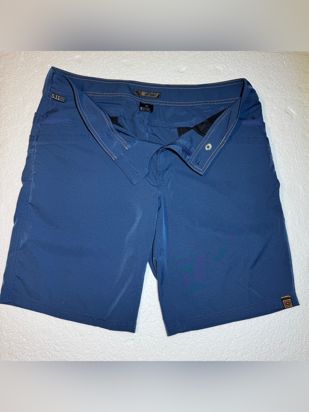 5.11 Tactical Men's Blue Utility Performance Shorts